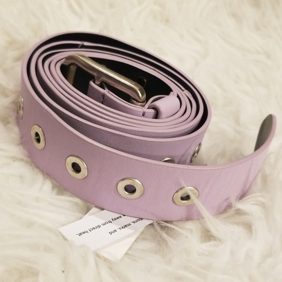 💕ALICE + OLIVIA💕 Eve Double Wrap Belt ~ Lavender - Picture 8 of 8